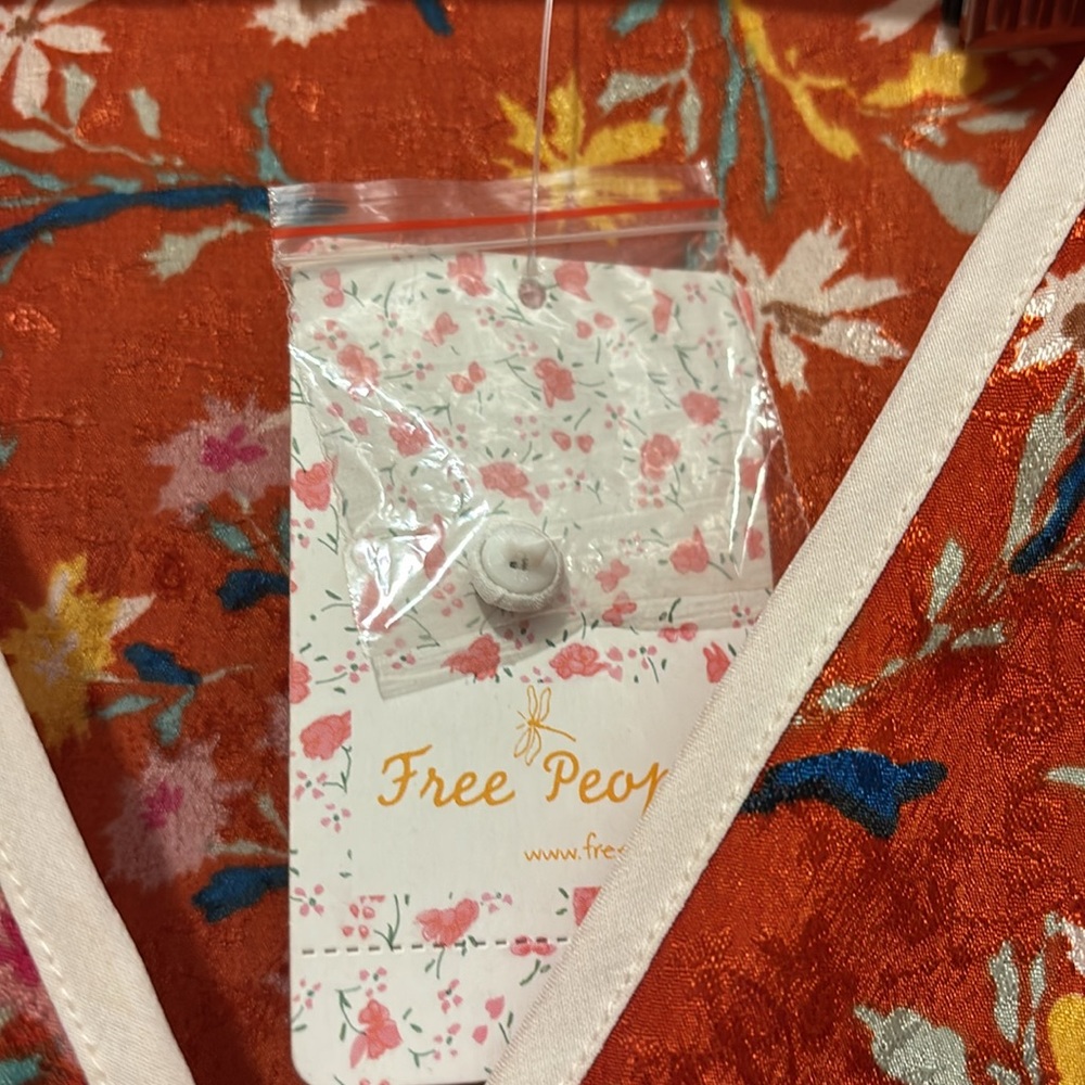 ‼️BNWT‼️ Free People Covent Garden Floral Midi Dress - Picture 5 of 6